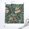 William Morris Green Yellow Botanical Flowers Victorian Damask Custom Pre-pasted Wallpaper by Spoonflower Pre-Pasted Wallpaper 2FT Wide